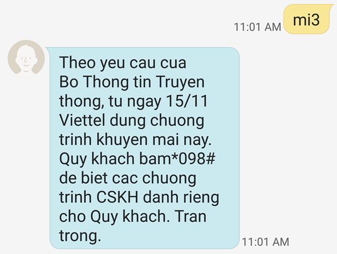 Cat khuyen mai nap the, nguoi dung mat ca khuyen mai 3G hinh anh 1