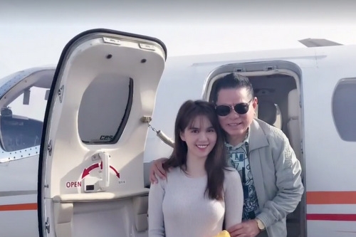 Vừa qua, Ngọc Trinh sang Mỹ thăm người yêu và ra mắt gia đình bạn trai.
