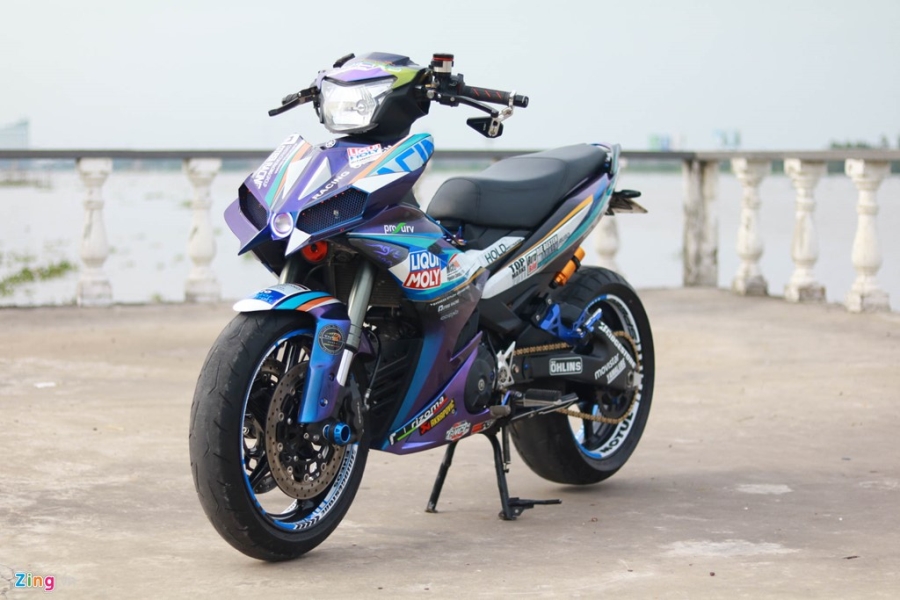 Exciter 150 do phong cach moto phan khoi lon o Can Tho hinh anh 2