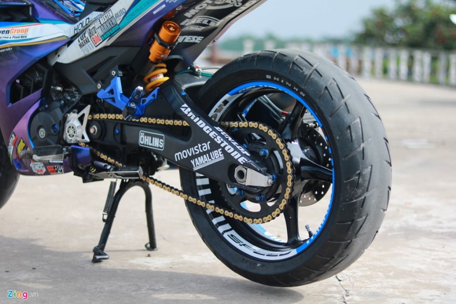 Exciter 150 do phong cach moto phan khoi lon o Can Tho hinh anh 3