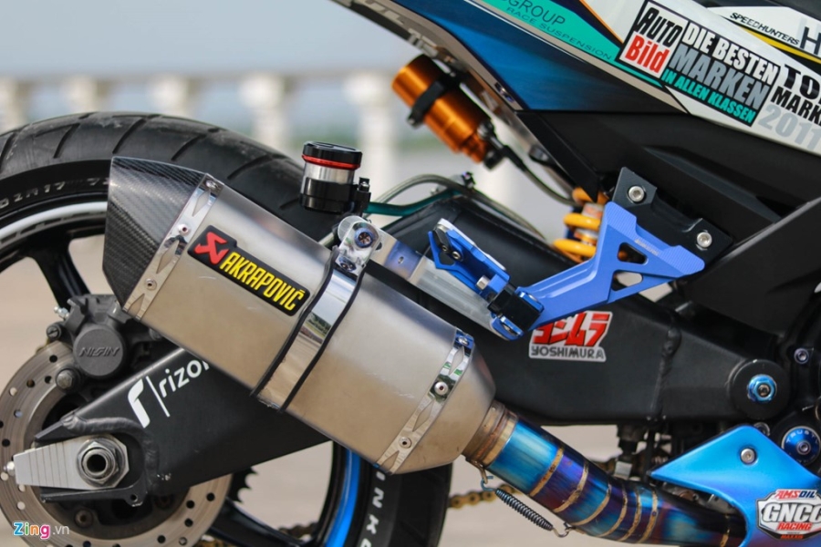 Exciter 150 do phong cach moto phan khoi lon o Can Tho hinh anh 5