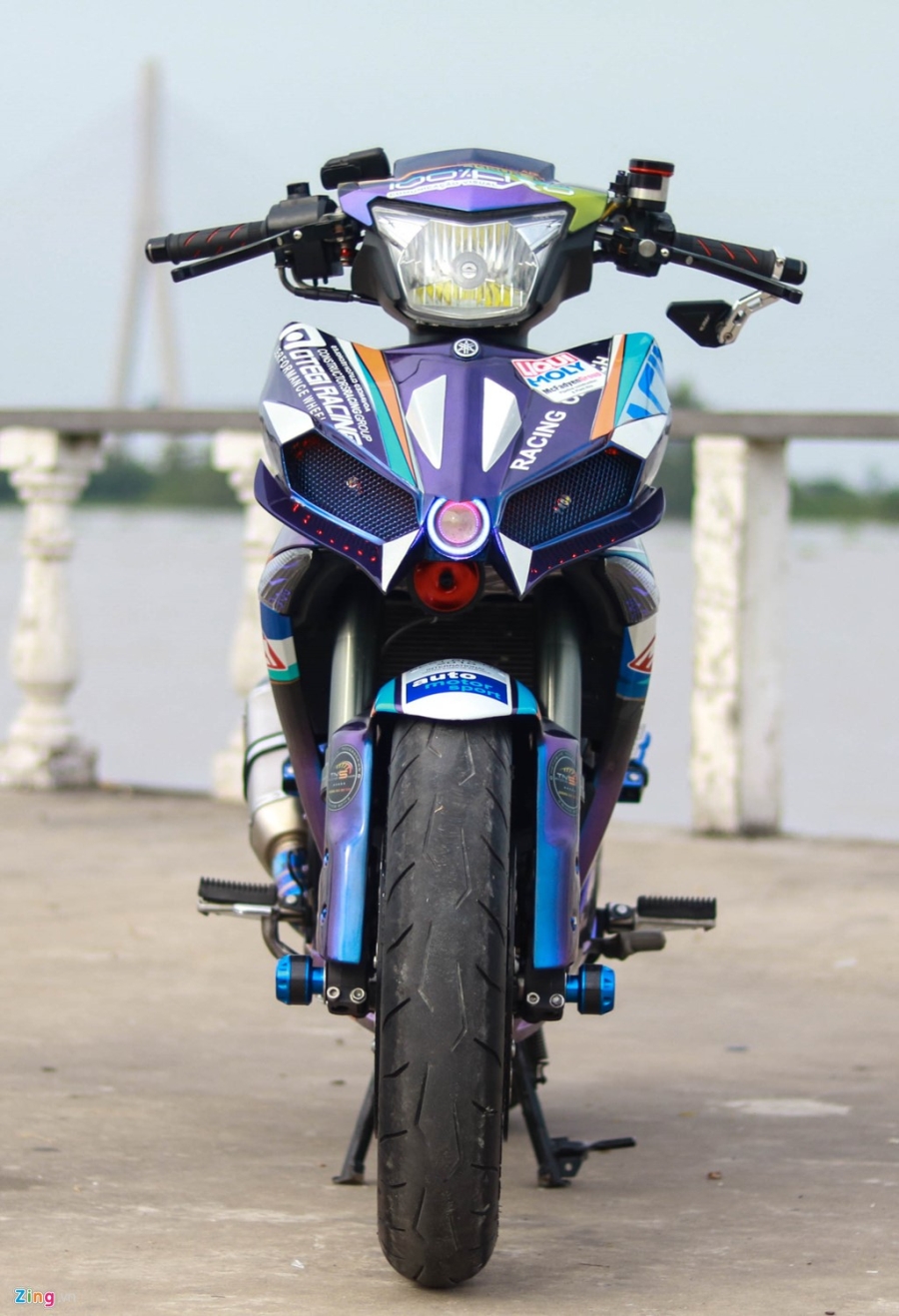 Exciter 150 do phong cach moto phan khoi lon o Can Tho hinh anh 8