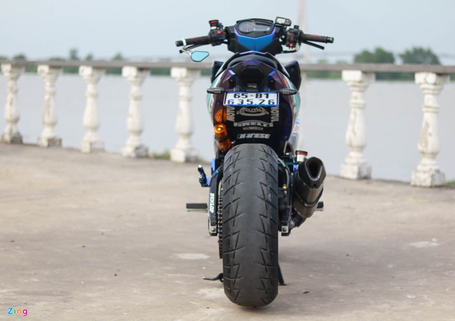 Exciter 150 do phong cach moto phan khoi lon o Can Tho hinh anh 9