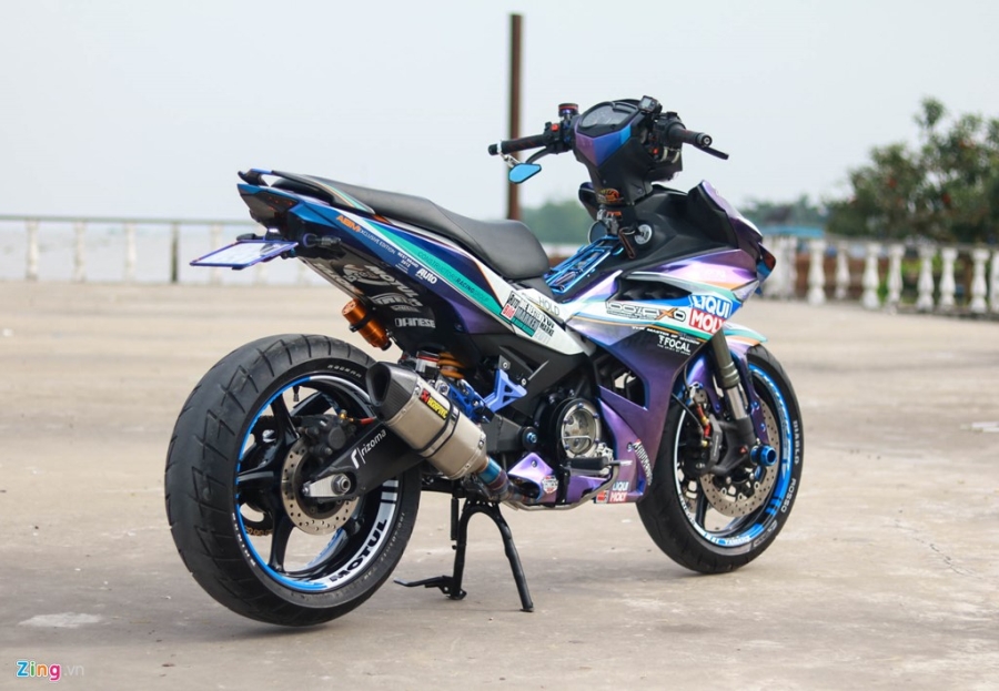 Exciter 150 do phong cach moto phan khoi lon o Can Tho hinh anh 10