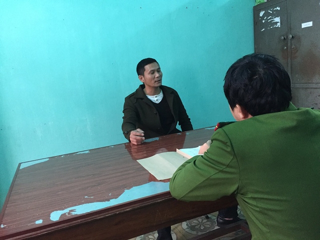 Hồ Minh Tuân tại cơ quan điều tra