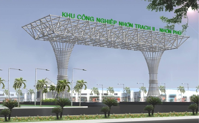 Nhiều chủ đầu tư của các khu công nghiệp bị truy thu tiền thuê đất (trong ảnh là KCN Nhơn Trạch 2)