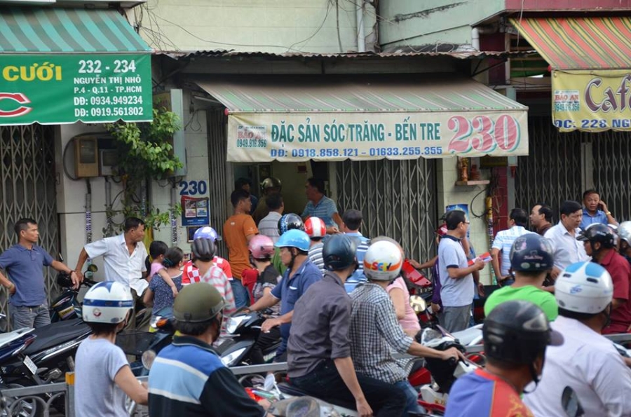 Nã súng bắn chết người ở Sài Gòn
