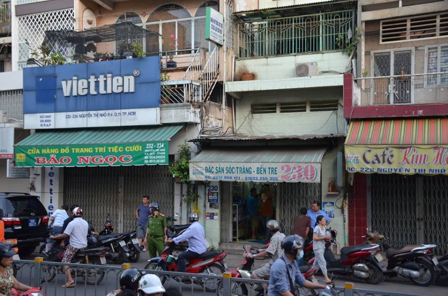 Nã súng bắn chết người ở Sài Gòn
