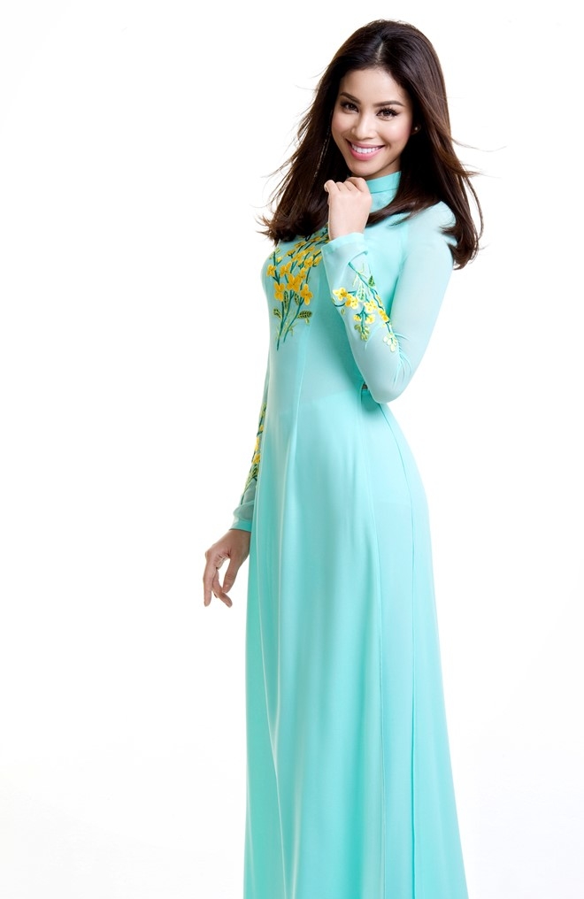 12 nguoi dep Viet chup anh ao dai xuan duyen dang hinh anh 12