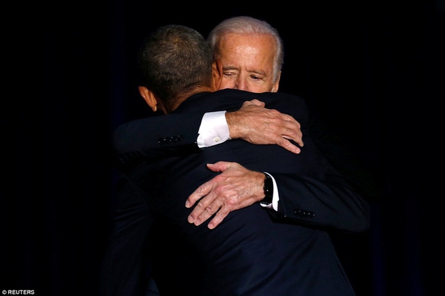 Tổng thống Obama nói Phó Tổng thống Joe Biden là lựa chọn đầu tiên và tuyệt vời nhất cho chính quyền của ông. (Ảnh: Reuters)