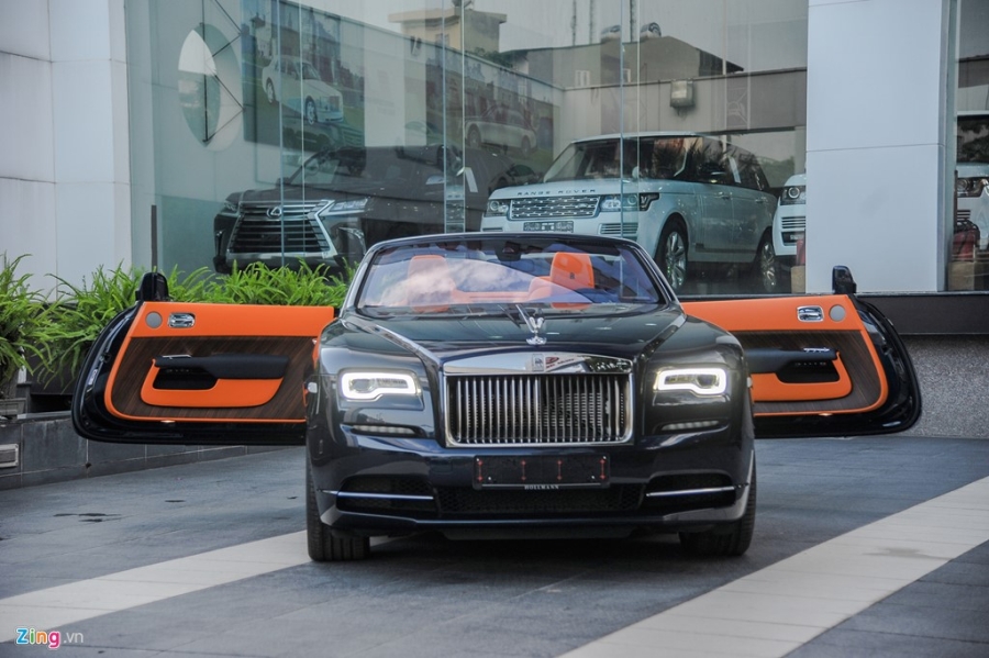 Xe mui tran Rolls-Royce Dawn gia hon 30 ty doc nhat Viet Nam hinh anh 4