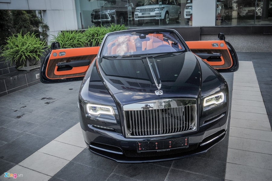 Xe mui tran Rolls-Royce Dawn gia hon 30 ty doc nhat Viet Nam hinh anh 11