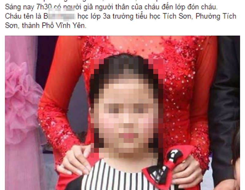 bac tin gia nguoi than bat coc be gai hoc lop 3 hinh anh 1