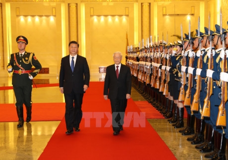 Trung Quoc to chuc le don trong the Tong Bi thu Nguyen Phu Trong - Anh 4