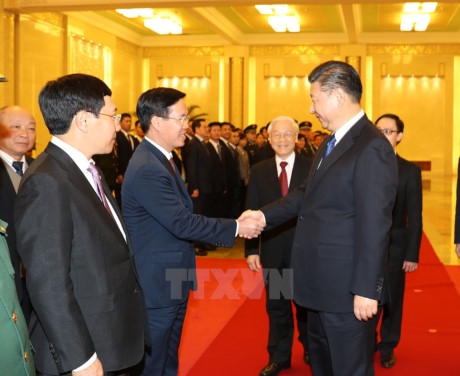 Trung Quoc to chuc le don trong the Tong Bi thu Nguyen Phu Trong - Anh 6