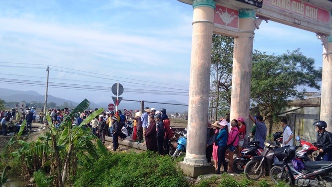 Đoạn đường chị Hòa gặp nạn /// Ảnh: CTV