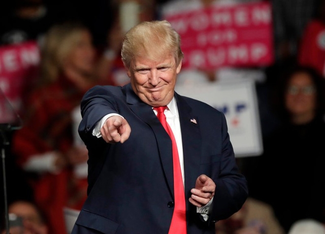  Tổng thống đắc cử Mỹ Donald Trump. (Ảnh: AP) 