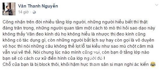 MC Vân Hugo mù chột câm 2