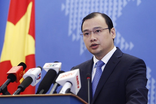  Người phát ngôn Bộ Ngoại giao Việt Nam Lê Hải Bình cho rằng duy trì hòa bình, ổn định, an ninh, an toàn hàng hải và hàng không ở khu vực là mục tiêu chung cũng là lợi ích chung 