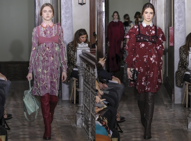 Dàn 'thiên thần' để ngực trần trình diễn cho Valentino