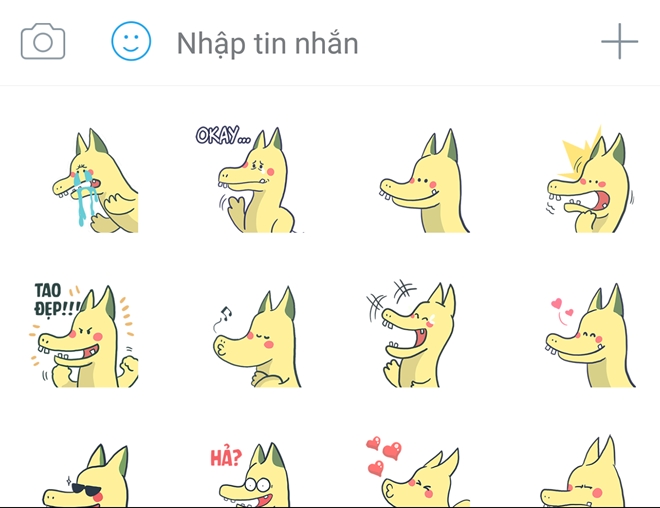 Sticker Rong Pikachu co mat tren Zalo hinh anh 2