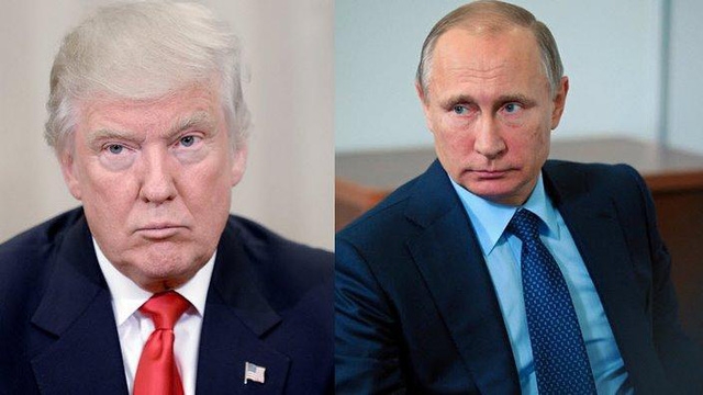  Tổng thống đắc cử Donald Trump và Tổng thống Nga Vladimir Putin (Ảnh: News) 
