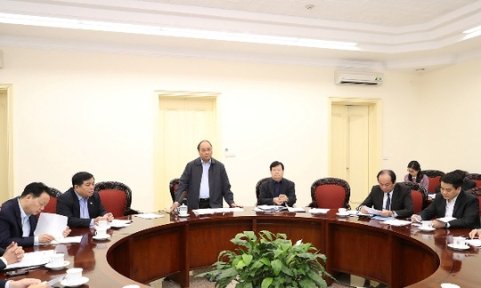 Quang cảnh cuộc họp - Ảnh: VGP/Quang Hiếu