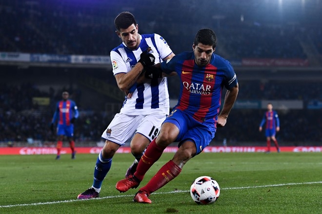 Barca pha dop tren tu dia Anoeta cua Sociedad hinh anh 2