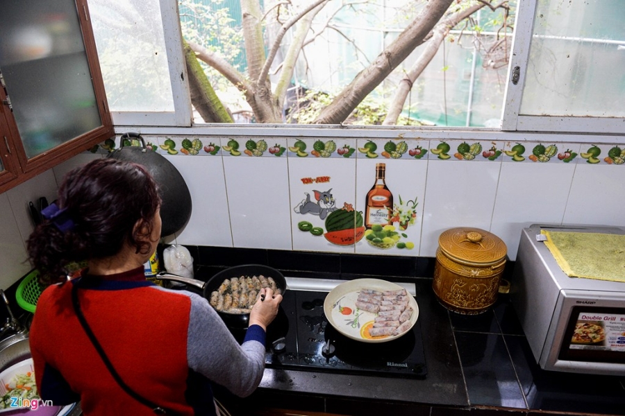 Le cung tien Tao quan cua mot gia dinh Viet hinh anh 2