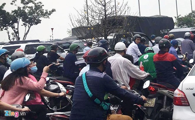 Trung tam Sai Gon dang ket cung hinh anh 2