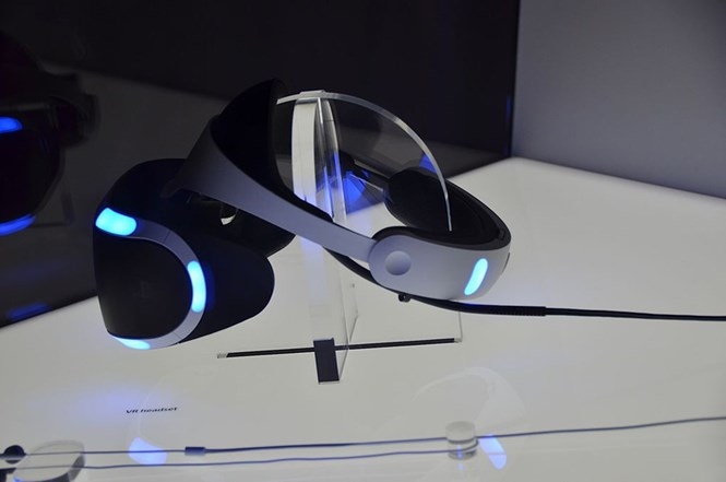 Mẫu kính thực tế ảo PlayStation VR /// Ảnh: Sony