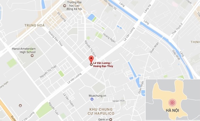 Suyt chet vi tat dau buyt nhanh o Ha Noi hinh anh 2
