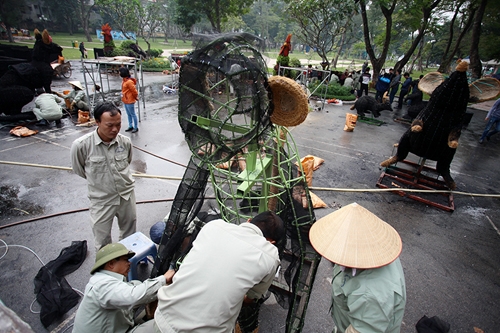 Người HN sắp được chiêm ngưỡng 12 con giáp khổng lồ - 1