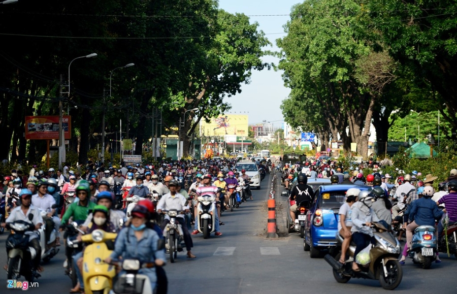 Pho phuong Ha Noi, Sai Gon chieu 30 Tet hinh anh 7