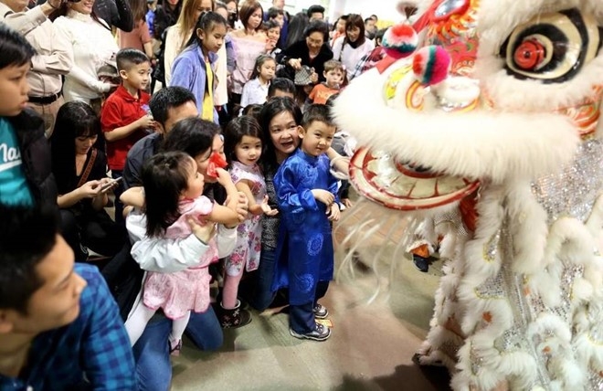 Hoi cho Tet ruc ro sac mau cua Viet kieu My, Australia hinh anh 5