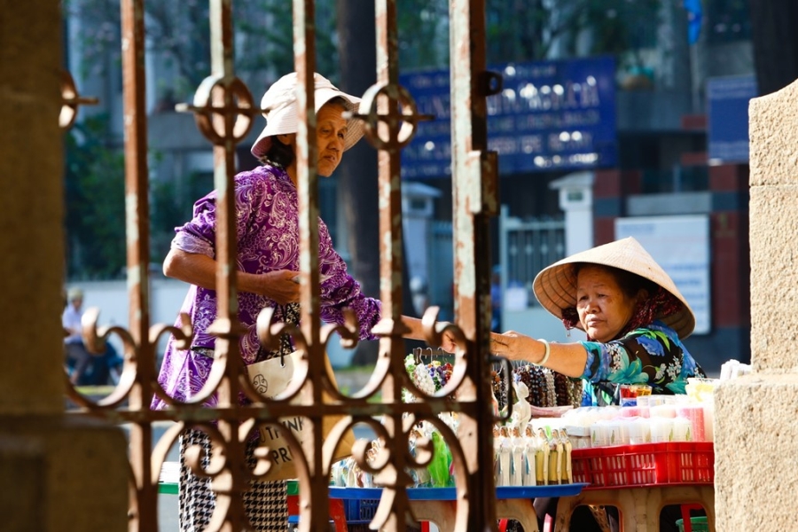 Khoanh khac Sai Gon thanh binh sang mung 1 Tet Dinh Dau hinh anh 7
