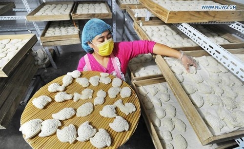 Nặn bánh bao hình gà đón năm Đinh Dậu ảnh 3