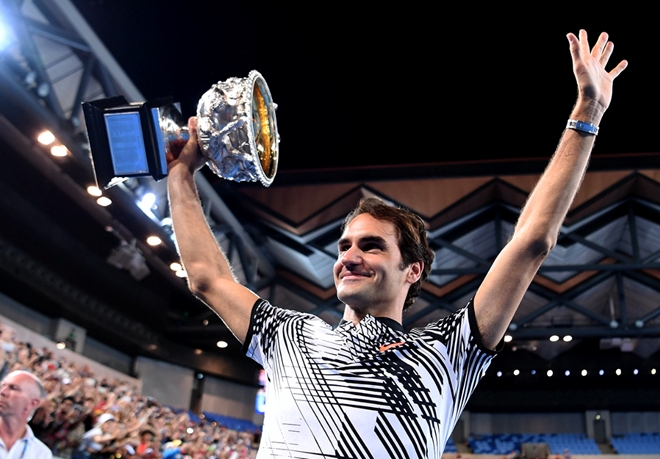 Roger Federer: Chien thang mang mau sac huyen thoai hinh anh 1