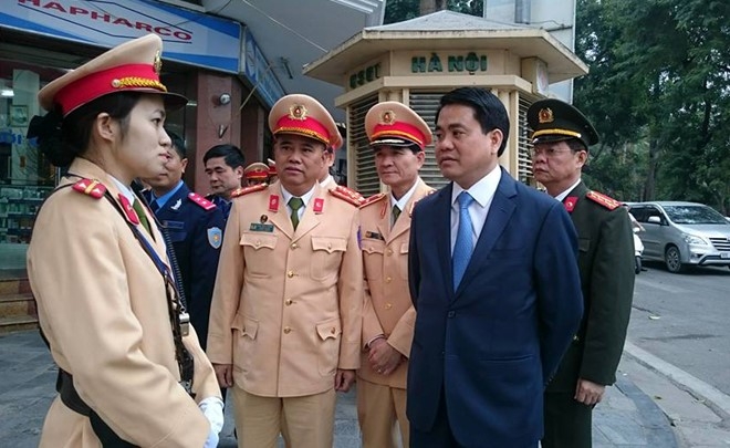 Cong an Ha Noi tung quan chong un tac dip le hoi sau Tet hinh anh 1