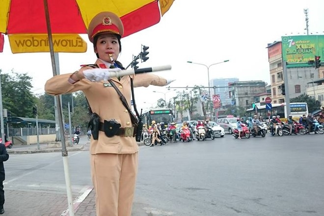 Cong an Ha Noi tung quan chong un tac dip le hoi sau Tet hinh anh 2