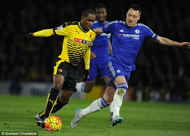 Odion Ighalo sang Trung Quốc thi đấu với mức phí 20 triệu bảng
