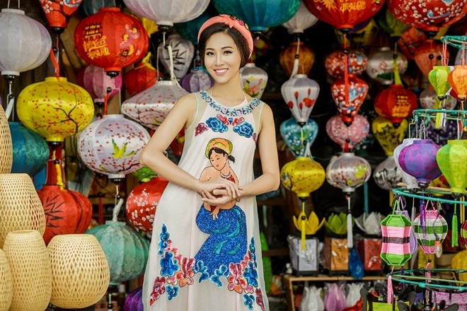 Dieu Ngoc duyen dang giua dat troi Hoi An ngay dau nam hinh anh 4