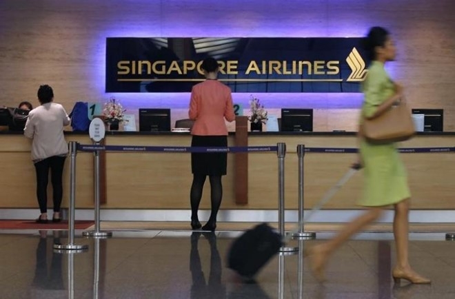 Xac tiep vien truong Singapore Airlines trong khach san o My hinh anh 1