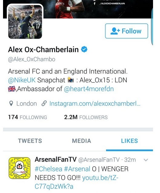 Sao Arsenal gap hoa vi bam thich status 'Wenger Out' hinh anh 1