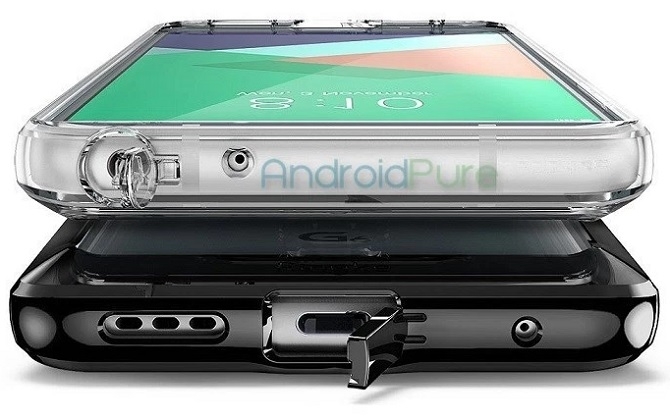 Rò rỉ hình ảnh rỏ nét cho thấy LG G6 có thiết kế thân kim loại hoa vân xước