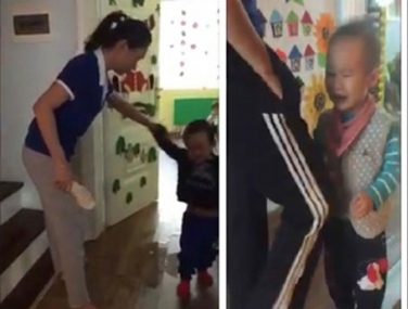 Hình ảnh gây bức xúc dư luận (Ảnh cắt từ clip)