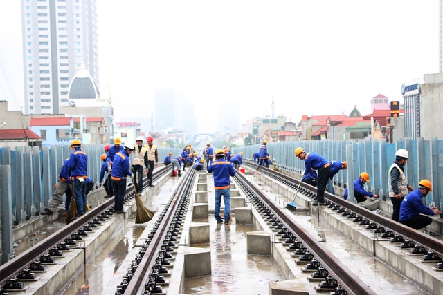 Sau ngày 30/9/2017, tuyến đường sắt Cát Linh - Hà Đông sẽ đưa vào vận hành thử.