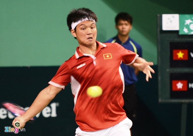 Viet Nam de thua Hong Kong tai Davis Cup hinh anh 1