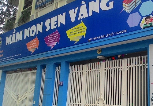 chinh thuc giai the truong mam non co co giao cam dep danh vao dau tre - 1
