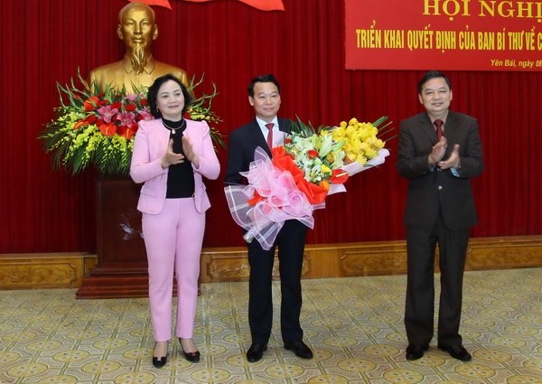 Thứ trưởng Bộ Xây dựng về làm Phó bí thư Yên Bái